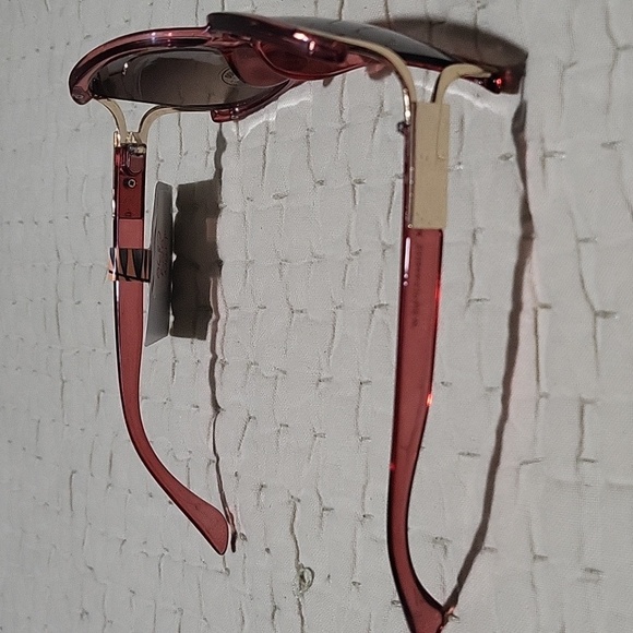 Nwt Glance Eyewear Elegant Pink Sunglasses - Picture 4 of 11